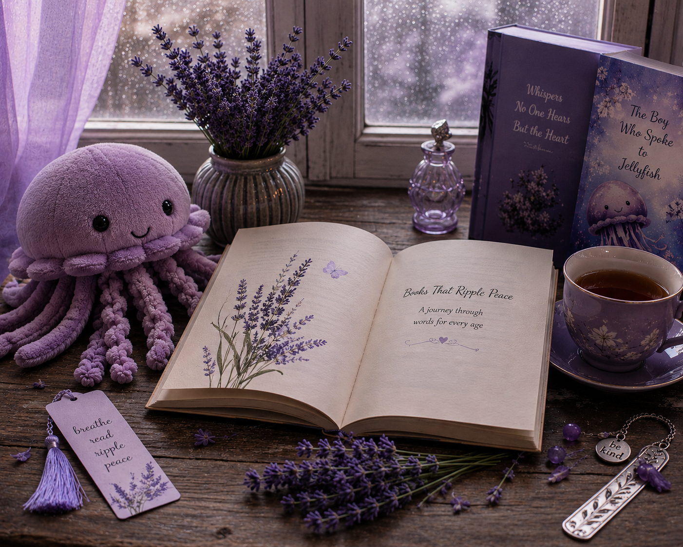 Books That Ripple Peace: A Journey Through Words for Every Age